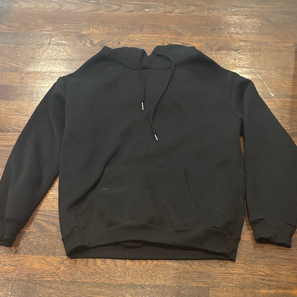 SHEIN Classic Black Men's Hoodie